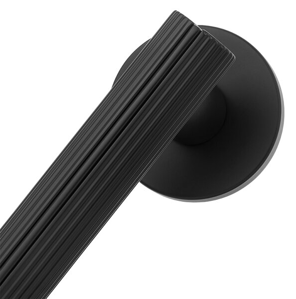 Mâner de ușă Kuchinox Maio II, negru mat, LAV-KMO_900A