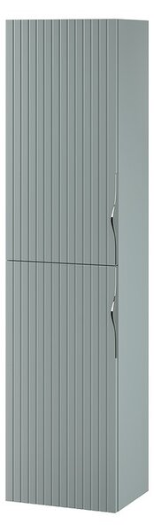 Cersanit Tirso, dulap înalt suspendat 400x302x1600 mm, verde mat, S1015-025