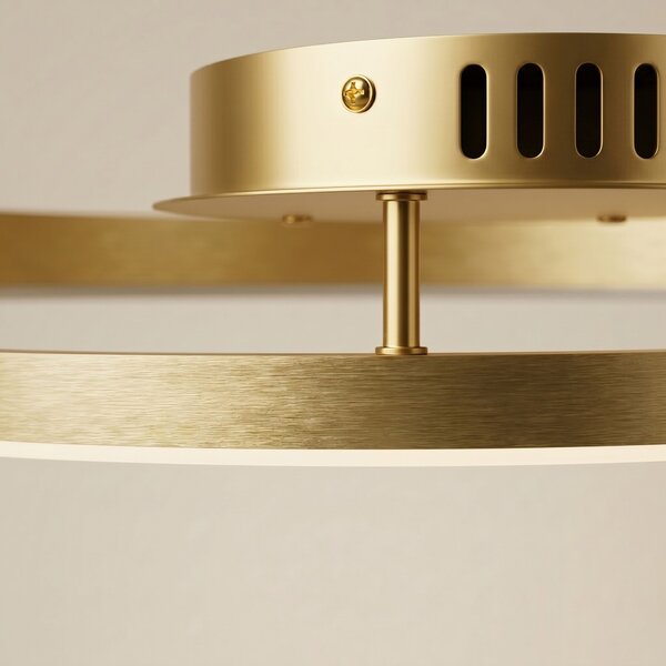 Lampă de tavan LED SWE062-C BRUSH GOLD