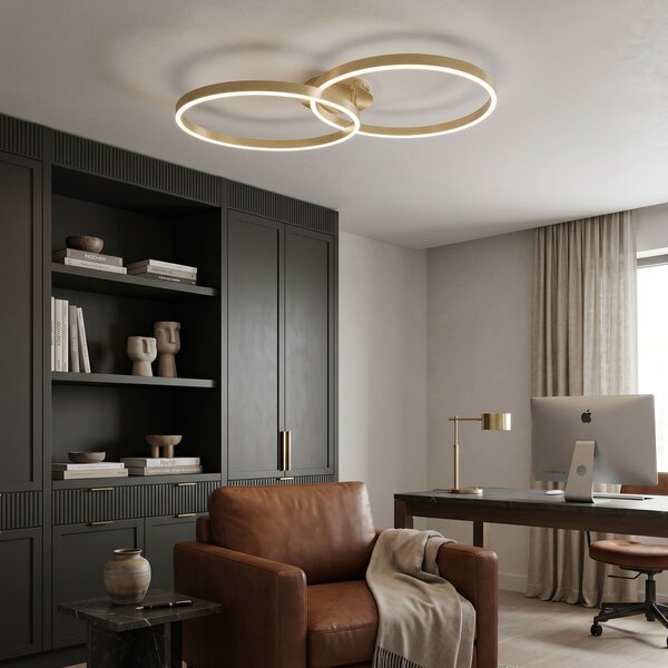 Lampă de tavan LED SWE062-C BRUSH GOLD
