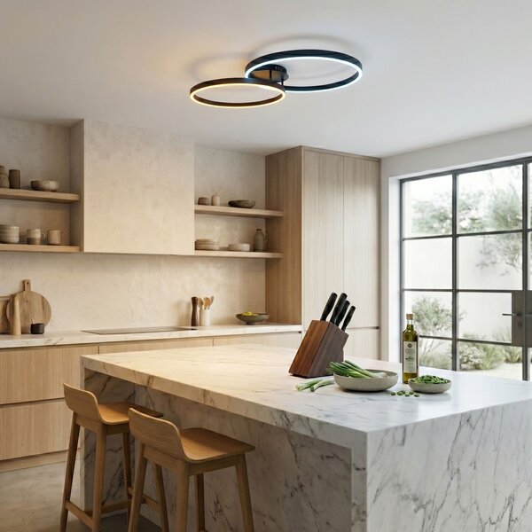 Lampă de tavan LED SWE061-C BLACK