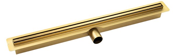 Rigolă de duș Laveo Slim 50cm, aurie, LAV-COS_G50D