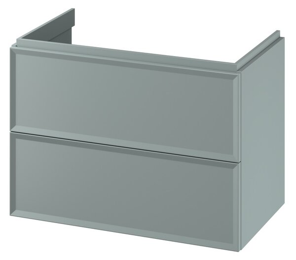 Cersanit Mille, mobilier pentru lavoar 794x446x551 mm, verde mat, S1017-004