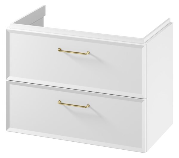 Cersanit Mille, mobilier pentru lavoar 794x446x551 mm, alb mat, S1021-004