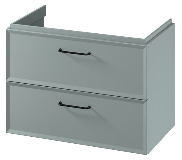 Cersanit Mille, mobilier pentru lavoar 794x446x551 mm, verde mat, S1017-004