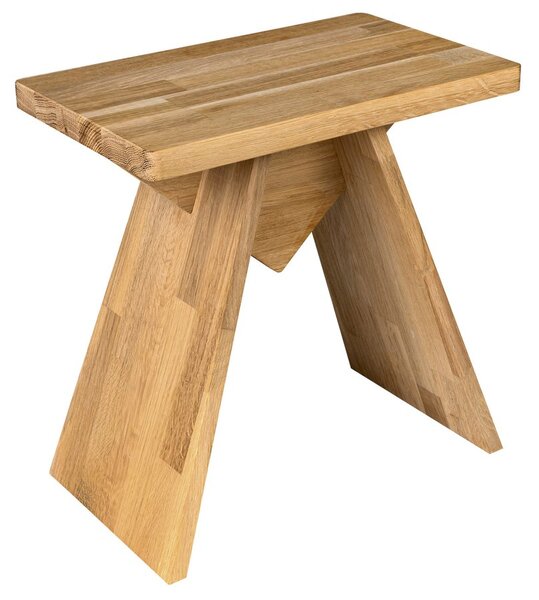 Sapho Sapho, Scaun ASTYLE 40x41x25cm, stejar masiv natural, AS410