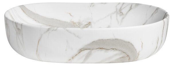 Sapho Sapho, lavoar ceramic de blat CALEO 60x42cm, bianco carrara, CA590BC