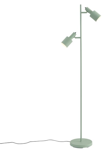 Lampă de podea modernă verde cu 2 lumini - Stijn