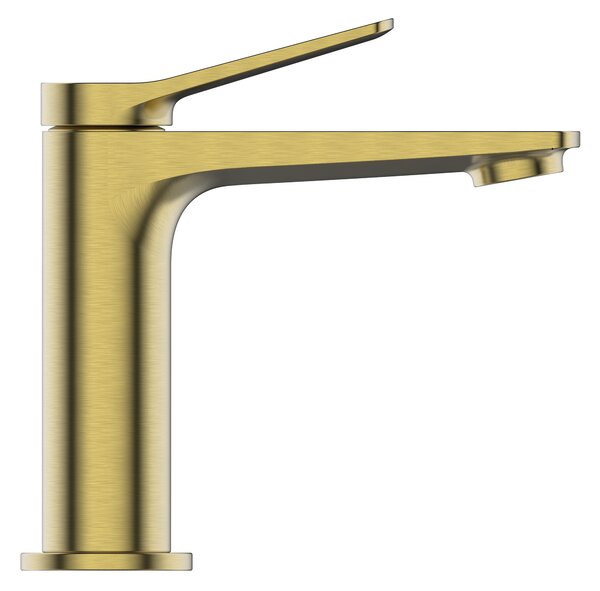 Invena Alonia, baterie lavoar h-153, auriu mat, INV-BU-70-009-V
