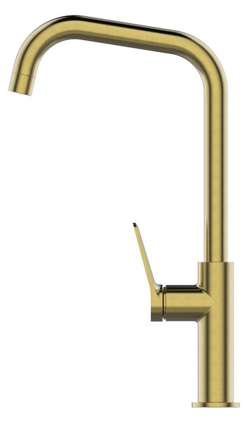 Invena Alonia, baterie înaltă pentru chiuvetă h-373, auriu mat, INV-BZ-70-009-V
