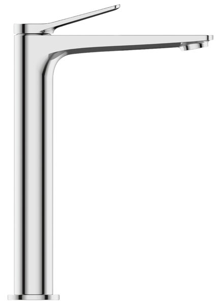 Invena Alonia, baterie lavoar înaltă h-289, crom, INV-BU-70-W01-V