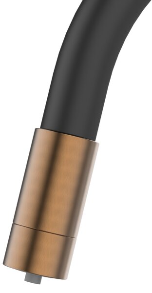 Invena Magic, baterie de lavoar independentă cu braț flexibil și filtru de apă potabilă, negru-cupru mat, INV-BZ-02-F15-V Leták: https://cloud.invena…