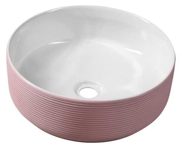 Sapho Lavoar de blat Sapho, ARDEA din ceramică, diametru 41 cm, roz, AR041