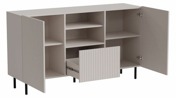 Comodă Livsonu 102, Cașmir, MDF, PAL laminat, 84x150x40cm, 55 kg
