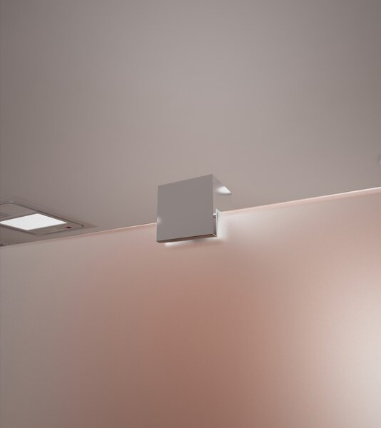Erga Paris, Paravan de duș walk-in 50x200 cm, sticlă mată 8mm, profil cromat, ERG-V02-PARIS-050x200-FR-CR