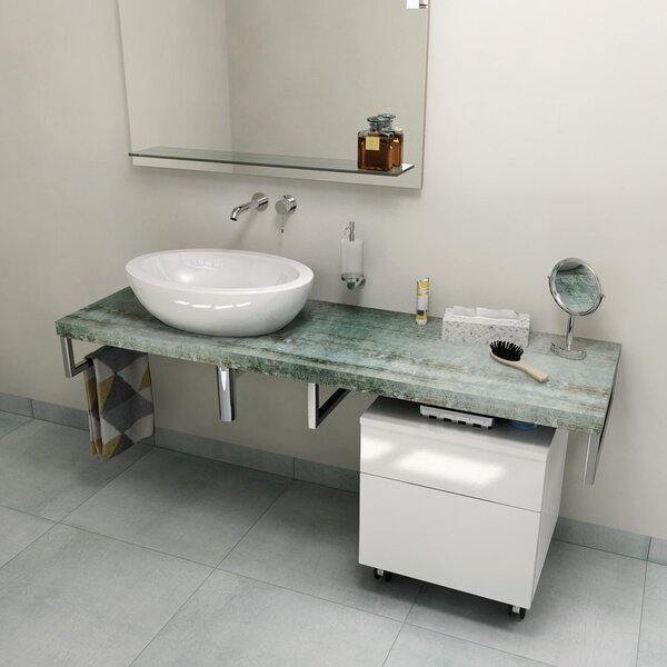 Sapho Blat lavoar Sapho, AVICE 100x50cm, grosime 5cm, stejar alb vechi, AV105