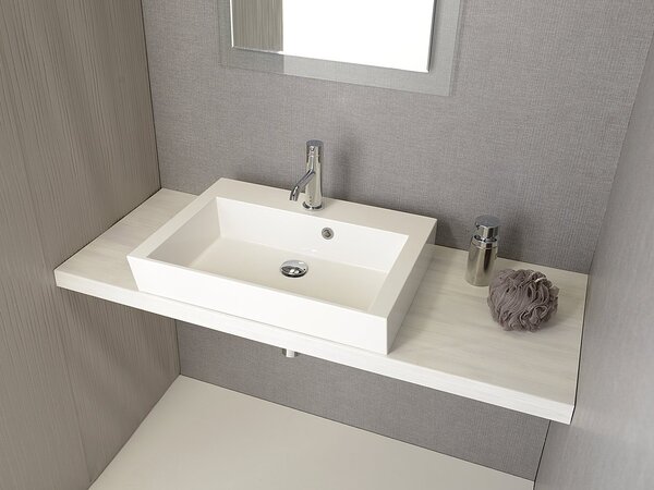 Sapho Blat lavoar Sapho, AVICE 100x50cm, grosime 5cm, stejar alb vechi, AV105