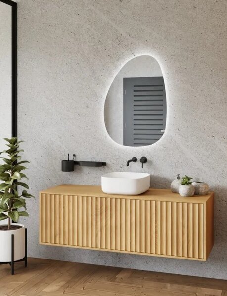 Sapho Sapho, oglinda STEN cu iluminare din spate LED 67x92cm, NA372