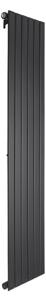Gamma Gamma, radiator 452x1600mm, negru mat, GMA-GRZE-L-ST-1600452-BK