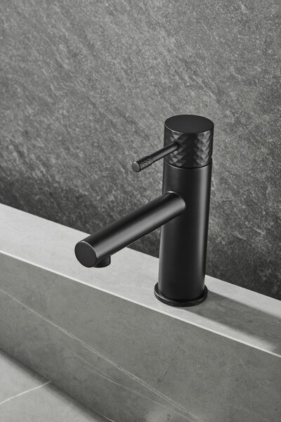 Gamma Roy, baterie lavoar h-178, negru mat, GMA-BRYPU-BK