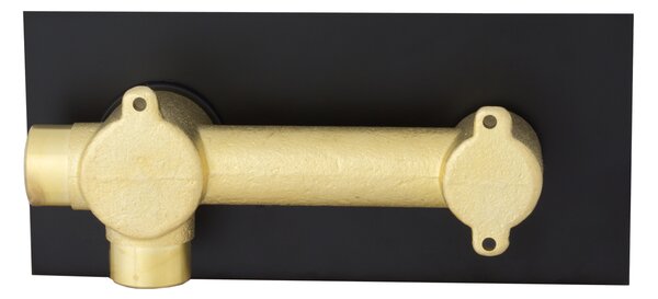 Gamma York, baterie lavoar încastrată, negru mat, GMA-BYKUPT-BK