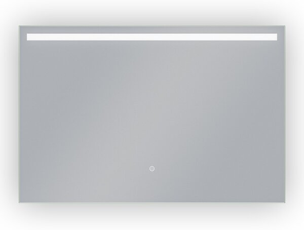Erga Scarlet, oglindă LED dreptunghiulară 120x80cm, 920 lm, 3 culori de lumină, iluminare frontală, ERG-V01-128-1280-00