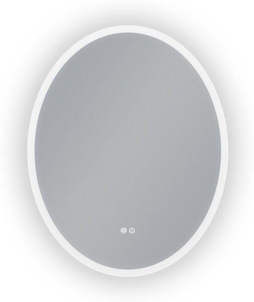 Erga Paola, oglindă ovală LED 80x120cm, 2990 lm, 3 culori de lumină, iluminare față și spate, ERG-V01-302-1280-00