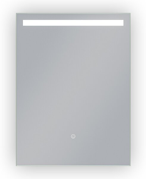 Erga Scarlet, oglindă LED dreptunghiulară 60x80cm, 460 lm, 3 culori de lumină, iluminare frontală, ERG-V01-128-6080-00