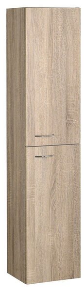 Aqualine Aqualine, dulap înalt ZOJA/KERAMIA FRESH 30x140x20cm, stejar platină, 51157