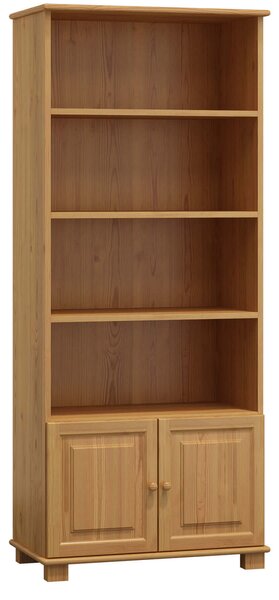 Bibliotecă din lemn nr 3 culori