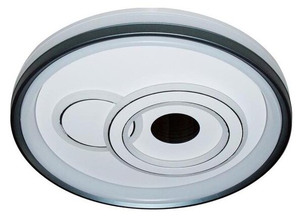 ITALUX PLF-19678-WH-BL - Plafonieră LED PORTA, dimerizabilă, 40W, 230V, neagră + telecomandă