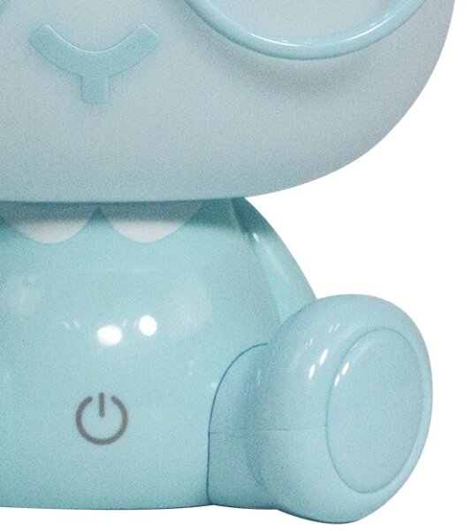 ONLI - Lampă de noapte reglabilă pentru copii PUPPIES LED/3W/230V 22 cm iepuraș/albastru