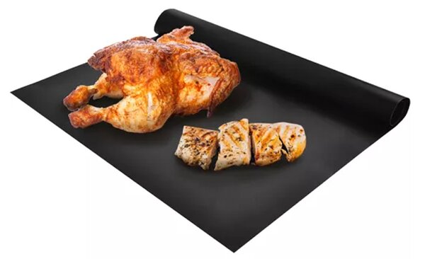 Folie antiaderenta gratar si cuptor, 33x40 cm, reutilizabila, set 5 bucati