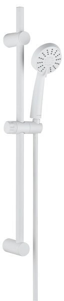 Kuchinox Cento, coloană de duș 70 cm cu cap de duș manual, albă, LAV-NKC_61A1