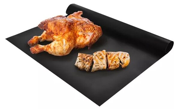 Folie antiaderenta gratar si cuptor, 33x40 cm, reutilizabila, set 5 bucati