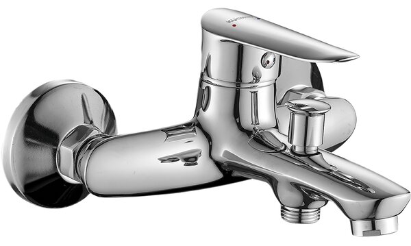 Kuchinox Cento, baterie de cadă cu montare pe perete 150 mm, cromată, LAV-BKC_010D