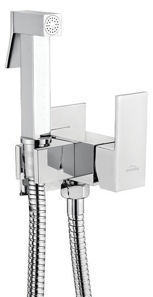 Invena Invena, baterie bideu încastrată, cromată, INV-BP-K0-B01-L