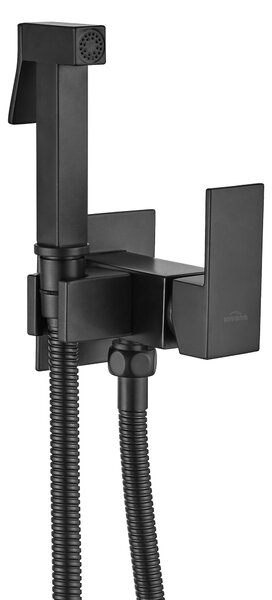 Invena Invena, baterie bideu încastrată, negru mat, INV-BP-K0-B04-L