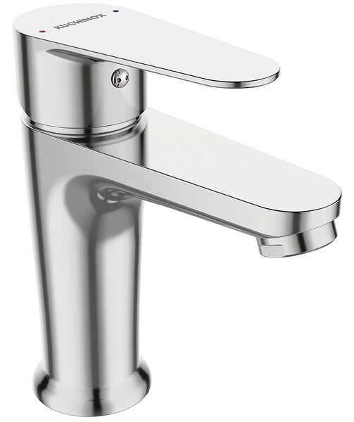 Kuchinox Fresno, baterie lavoar cu dop de scurgere h-140, cromat, LAV-BQF_022D