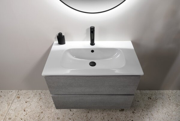 Sapho Sapho, dulap lavoar EZARA 69,8x52x46cm, alb lucios, EZ701-3030