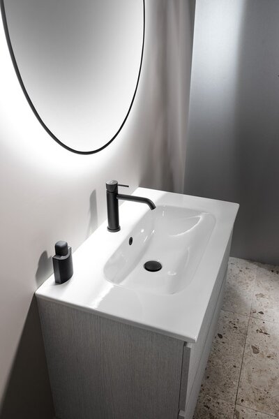 Sapho Sapho, dulap lavoar EZARA 69,8x52x46cm, alb lucios, EZ701-3030