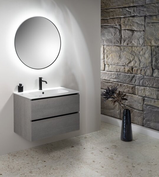 Sapho Sapho, dulap lavoar EZARA 69,8x52x46cm, alb lucios, EZ701-3030