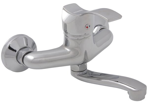 Kuchinox Argo, baterie lavoar montată pe perete L-210, cromată, LAV-BKA_050D