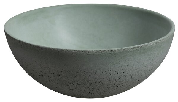 Sapho Sapho, lavoar de blat din beton MINOR, diametru 26cm, verde mat, MR26023