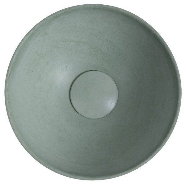 Sapho Sapho, lavoar de blat din beton MINOR, diametru 26cm, verde mat, MR26023