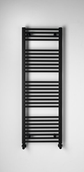 Aqualine Aqualine, radiator DIRECT cu racord lateral 450x1320 mm, negru mat, ILR34B