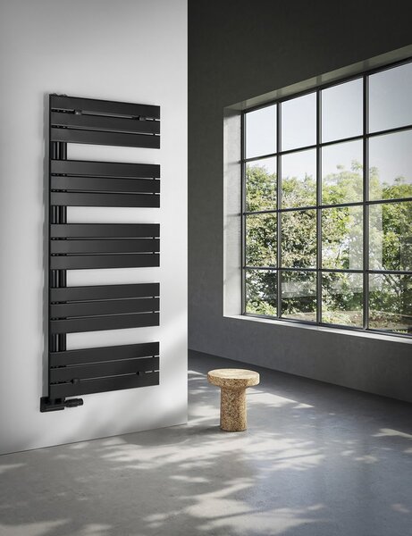 Aqualine Aqualine, calorifer MYTHOS 500x830 mm, negru mat, LLM508B