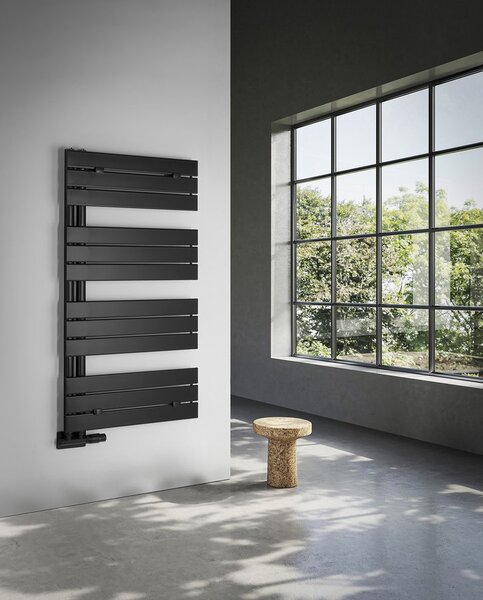 Aqualine Aqualine, calorifer MYTHOS 500x1130 mm, negru mat, LLM511B