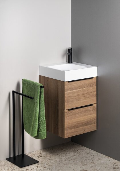 Sapho Sapho, Dulap lavoar EMONA 39.4x55x39cm, stejar cuneo, EM040-2525