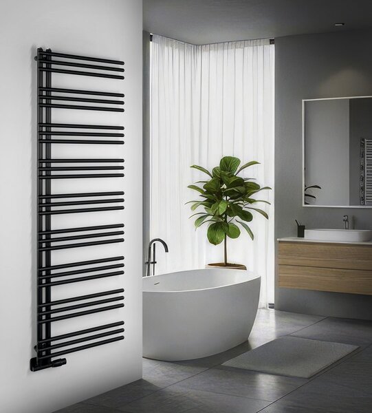 Aqualine Aqualine, radiator POSEIDON 550x1740mm, negru mat, PS517B